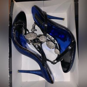 Blue heels Celeste size 10